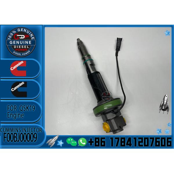 Quality auto parts diesel fuel injector F00BJ00009 for Cumminns QSK19 QSK38 QSK50 QSK60 Engine wholesale