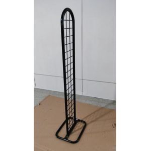 17.5'' W X 62'' H X 14'' D Metal Grid Wire Display Racks Freestanding