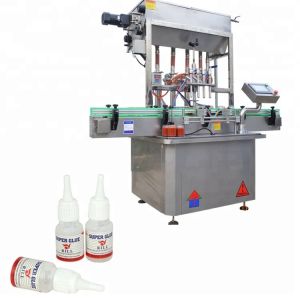 Buy cheap Glue Bottle Automatic Filling Machine , 10-35 bottles/min Water Bottle Filling from wholesalers