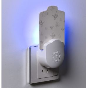 Wall Mounted Plug-in Socket Electric 395 NM UV Mosquito Killing Lamp Flying
