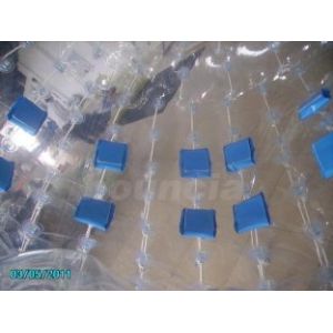 1.0mm PVC Inflatable Zorb Ball With Soft Back Cushions