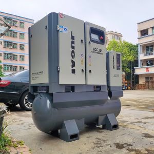 high grade 20HP IP54 Combined Screw Air Compressor With Dryer