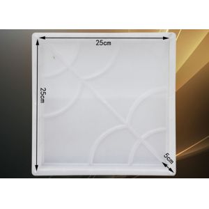 Concrete Interlocking Driveway Paver Molds Single Mould Cavity PP Material