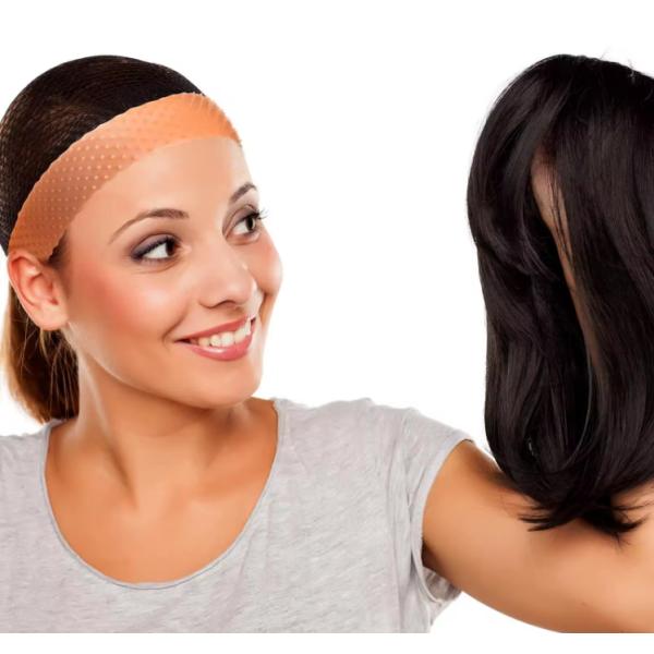 Adjustable Silicone Wig Grip Headband for Non Slip Fixing of Transparent Hair Wigs