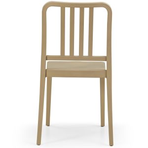 Contemporary Design Stackable Full PP Resin Plastic Dining Chair for Banquet and