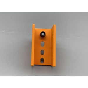 Lightweight And Durable Solar Panel Aluminium Profile Black Orange Customized