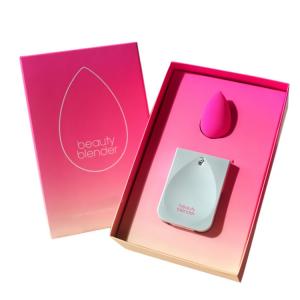 China China Wholesale Luxury Beauty Blender Packaging Box With Custom Logo on sale