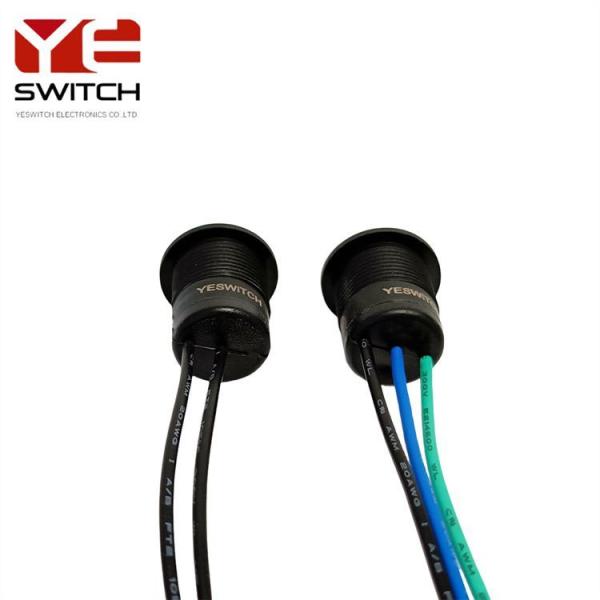 Wired Low Profile Mechanical Switches 16mm Electronics Low Profile Push Button