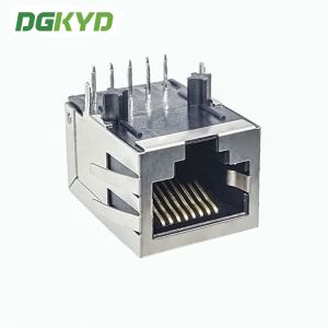 DGKYD111Q066HWA1D Gigabit Integrated Filter RJ45 Network Connector Lightless
