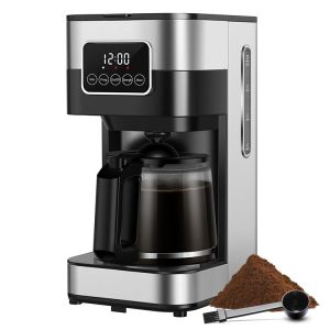 1.5L Auto Shutoff Large Drip Coffee Maker Programmable Household