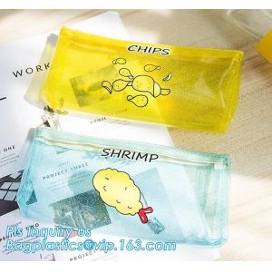 promotion zipper pencil bag, Waterproof and shockpfoof Triangular pencil bag