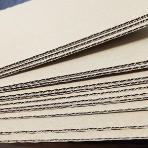 B C E F Flute Cardboard Corrugated Sheets 3 Layer 5 Layer Custom Thickness And