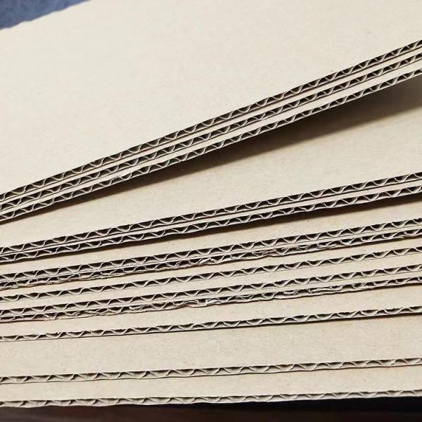 B C E F Flute Cardboard Corrugated Sheets 3 Layer 5 Layer Custom Thickness And