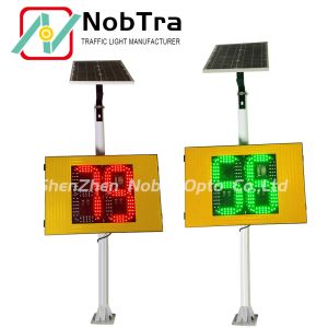 Cheap IP54 Weatherproof Solar Radar Traffic Signal for High Durability Ce Certification for sale