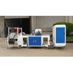 Cheap Auto Plastic Flat Bag Making Equipment With Heat Sealing Device for sale