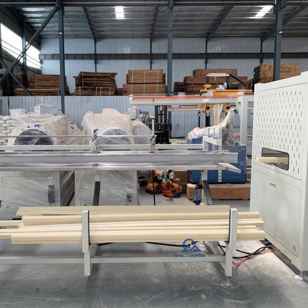 Sino Holyson HSJZ-65/132 WPC PVC Wall Panel Machine For High Output WPC Door Frame Manufacturing