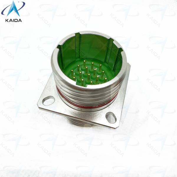 18-pin Copper Alloy Contact Hermetic Receptacle For MIL-DTL-38999 Series 3 Applications D38999 /20YD18PN