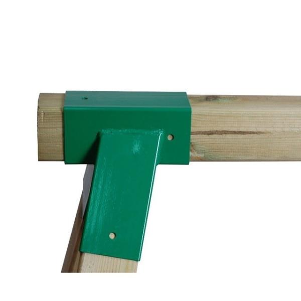 SC-060 3-Way Square Wooden Swing Set Frame and Corner Brace Bracket for Support