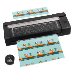China Cold Hot 13 Inch Desktop Laminating Machine 4 in 1 Thermal Laminator With Paper Trimmer Punch Corner Rounder on sale
