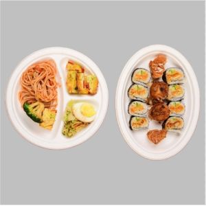 Environmental Friendly Degradable Disposables Dinnerware Tableware Compostable