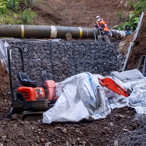 River Erosion Control Galvanized Rock Gabion Basket With 2*1*1m Made By 2.7mm