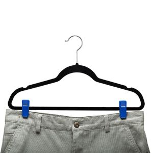 Wardrobe Clothes Line Hanger Clips A Style With No Slip Teeth