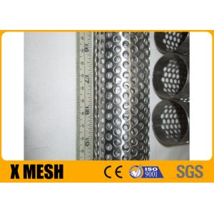 Welded Pipe 50mm Stainless Mesh Tube Filter Perforated Tube Slotted Round Type