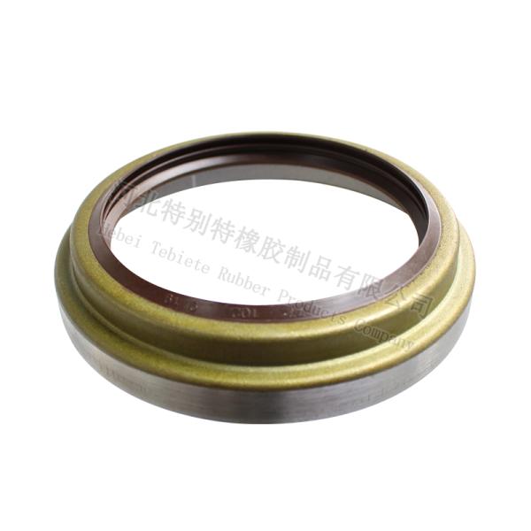 Excavator NBR Grease Oil Seal Truck Rear Wheel Hub Oil Seal OD 102mm