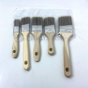 Flat Shape Paint Brush Tool Oblique Brush 5-piece Set