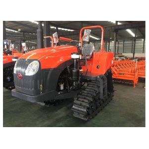 Light Weight Rubber Triangular Crawler Tractor 70-80-90HP for Rice Paddy Field