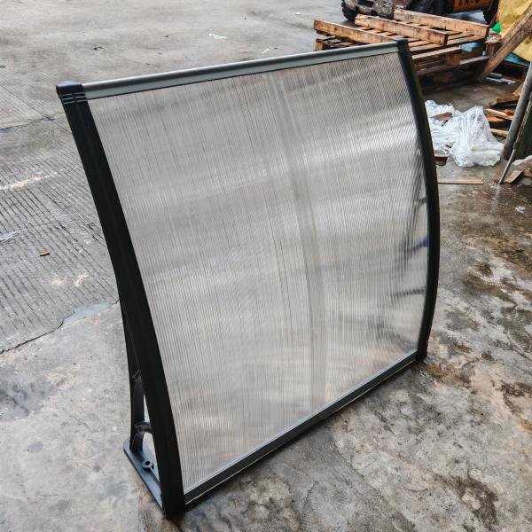 Quality Split Panel Polycarbonate Awning with DIY Plastic Frame wholesale