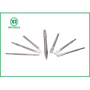 30MM Round Shank Electric Masonry Chisel , Sand Blaster Cold Steel Chisel For