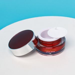 Skin Care Plastic Acrylic Cosmetic Jars Frosted Empty Containers 10g For Lotions