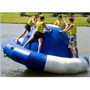 3.6*3.6m Water Area Rotating Spinner Blow Up Toys For Amusement