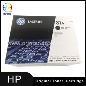 China Hp Laserjet Enterprise M604 Toner Cartridge HP LaserJet Enterprise M605 M606 MFP M630 Series CF281A 81A on sale