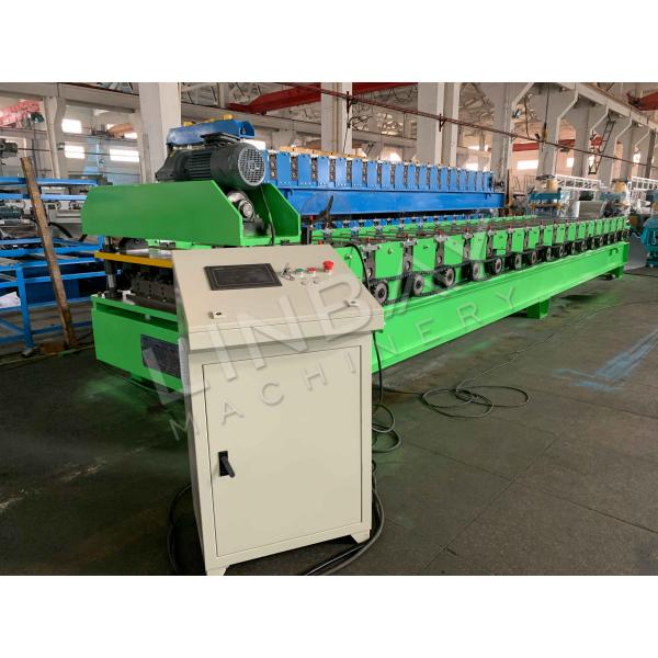 0.3mm-0.6mm Corrugated Roof Panel Roll Forming Machine 7.5T
