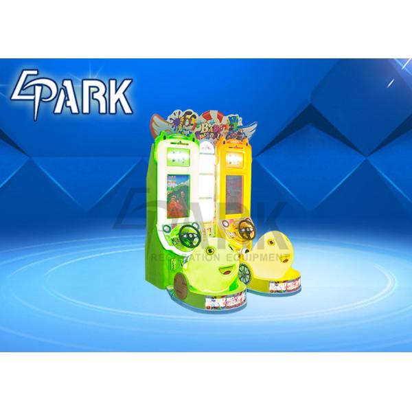 Quality 250W Racing Car Simulator With Independent Split Screen HD Screen Colorful Lighting Effects wholesale