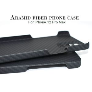 iPhone 12 Pro Max Aramid Fiber Case With Full Camera Protection Carbon Case