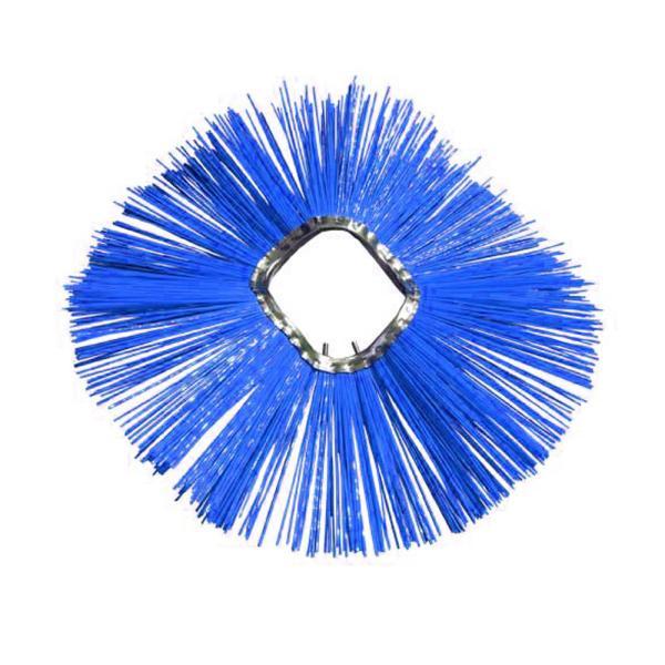 Quality Custom Poly Bristle Wafer Ring Sweeper Broom Brushes wholesale