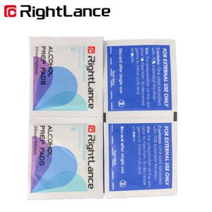China 1kg 30mm 60mm Alcohol Cotton Pads 70 Isopropyl Alcohol Disposable on sale