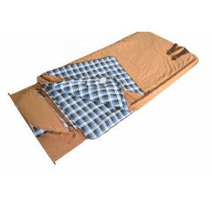 China 9.8 kg Coffee Thick Envelope Sleeping Bags quilts For Hiking Outdoor on sale