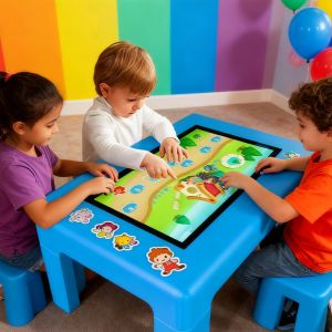 43 Inch Multi Colour Interactive Touch Table with 20 Contact Points and 1 Year