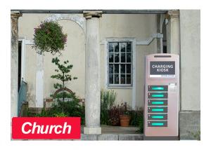 Cheap Church Kiosk Free Cell Phone Charging Kiosk 6 Electronic Lockers for sale