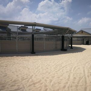 1220 X 1830mm Horse Walker Mats Rubber With Studded Pattern Surface