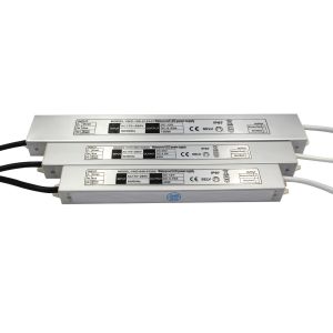 Slim LED Waterproof Power Supply IP67 SAA Constant Voltage For Strip Light