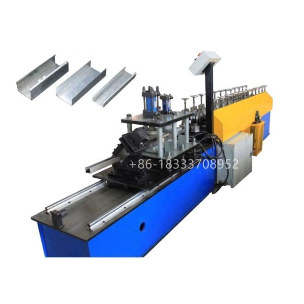 Quality STUD AND TRACK MACHINE U CHANNEL ROLL FORMING MACHINE for furring channel wholesale