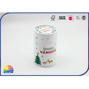 4c Print Custom Size Paper Packaging Tube Eco Friendly Candle Printing Packing
