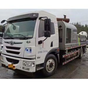 Used 2019 Zoomlion Concrete Line Pump For Small And Convenient ZLJ5140THBJE