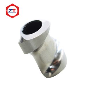 Coperion Dual Screw For Rubber Machine Multiple Feed Convey Screw Element 316L