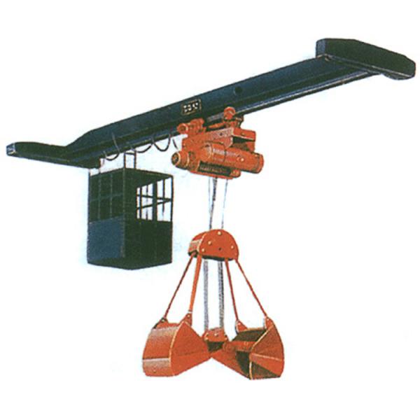 Quality Electric Grab Single Girder Overhead Crane LZ Type Reliable Performance wholesale